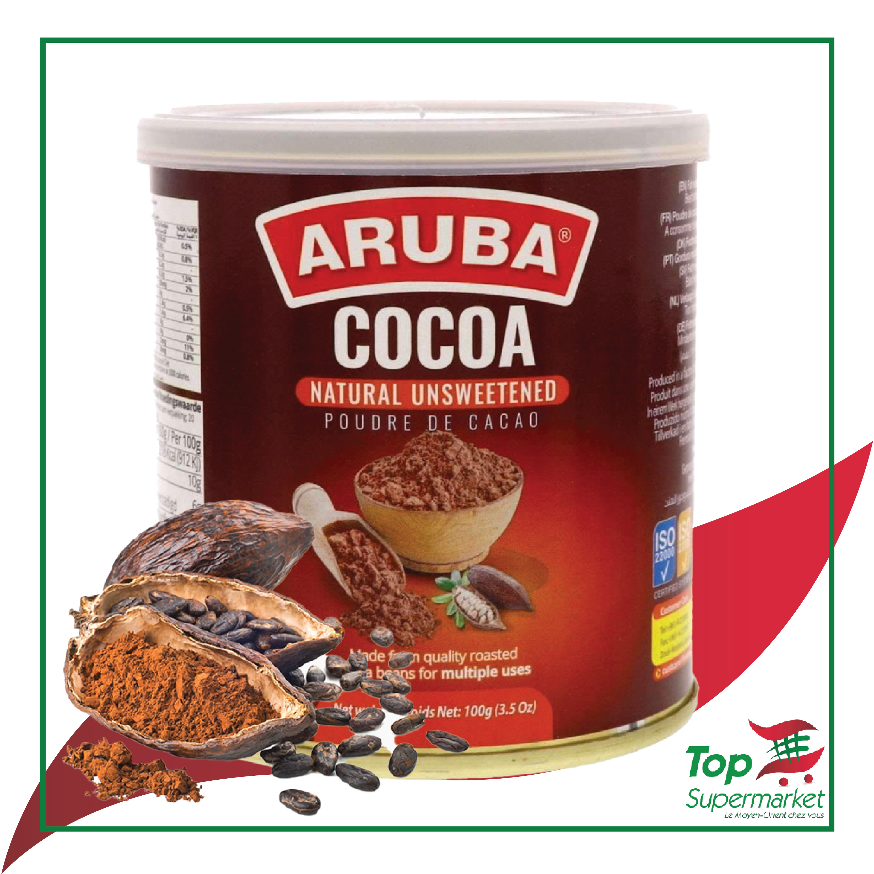Aruba Cacao Poudre 100g